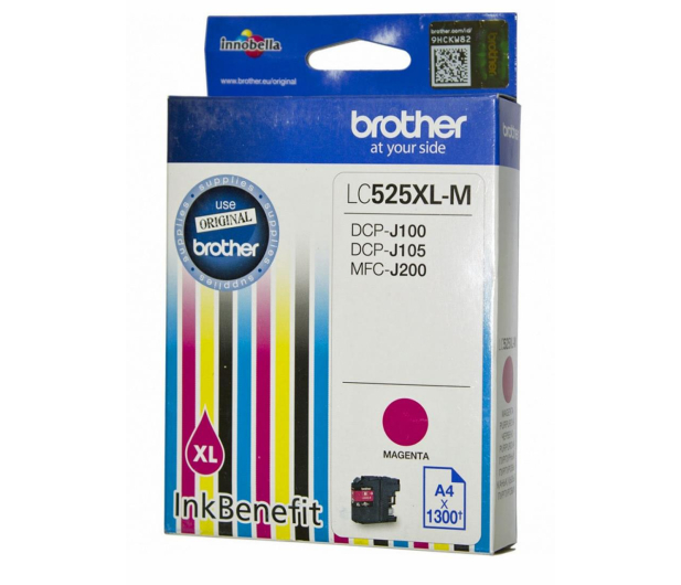 Brother LC525XLM Magenta 1300str. do DCPJ100 DCPJ105 MFCJ200 - 180537 - zdjęcie